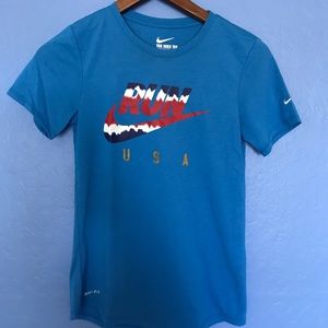 NWOT Nike USA Dri-Fit T-Shirt XS